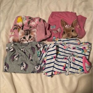 4 girls dresses H&M and Jumping Beans